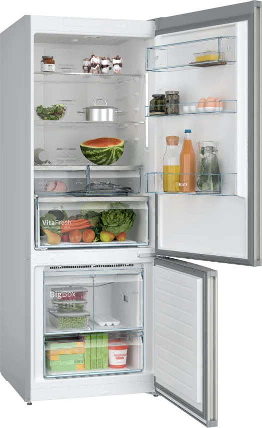 BOSCH KGN55CIE0N Serie 4 Alttan Donduruculu No-Frost Buzdolabı 186 x 70 cm Inox - 2