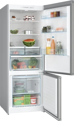 BOSCH KGN55VIE0N Serie 4 Alttan Donduruculu No-Frost Buzdolabı 186 x 70 cm Inox - 2