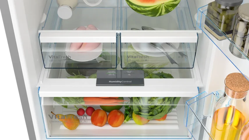 BOSCH KGN55VIE0N Serie 4 Alttan Donduruculu No-Frost Buzdolabı 186 x 70 cm Inox - 5