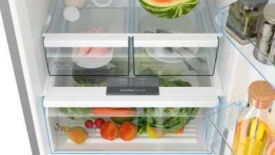 BOSCH KGN55VIE0N Serie 4 Alttan Donduruculu No-Frost Buzdolabı 186 x 70 cm Inox - 5