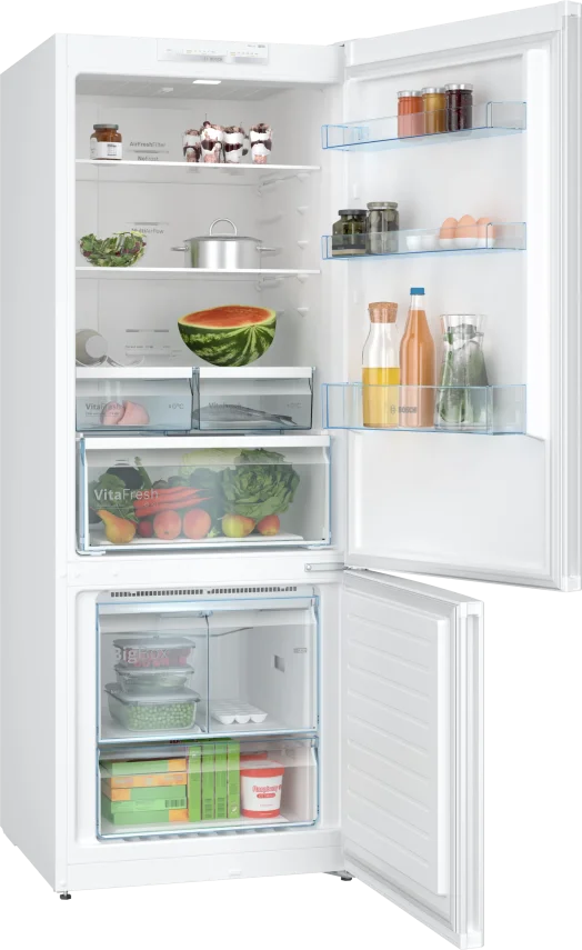BOSCH KGN55VWE0N Serie 4 Alttan Donduruculu No-Frost Buzdolabı 186 x 70 cm Beyaz - 2