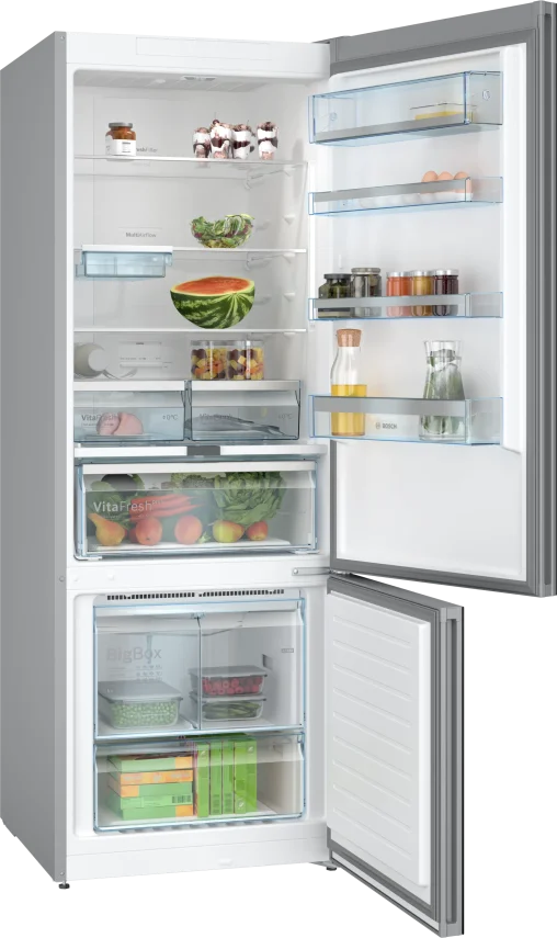 BOSCH KGN56LBE0N Serie 6 Alttan Donduruculu No-Frost Buzdolabı 193 x 70 cm Siyah - 2
