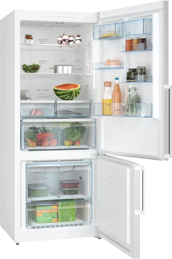 BOSCH KGN76CWE0N Serie 6 Alttan Donduruculu No-Frost Buzdolabı 186 x 75 cm Beyaz - 2