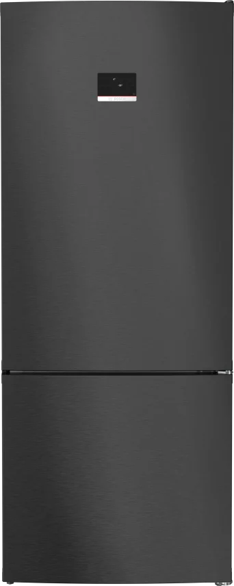 BOSCH KGN76CXE0N Serie 6 Alttan Donduruculu No-Frost Buzdolabı 186 x 75 cm Siyah Inox - 1