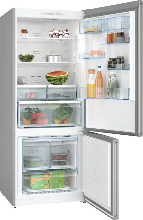 BOSCH KGN76VIE0N Serie 4 Alttan Donduruculu No-Frost Buzdolabı 186 x 75 cm Inox - 2