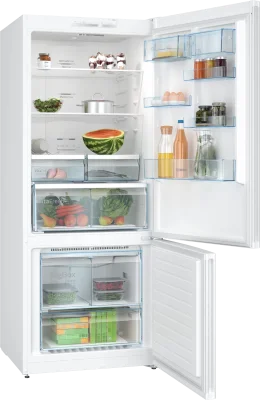 BOSCH KGN76VWE0N Serie 4 Alttan Donduruculu No-Frost Buzdolabı 186 x 75 cm Beyaz - 2