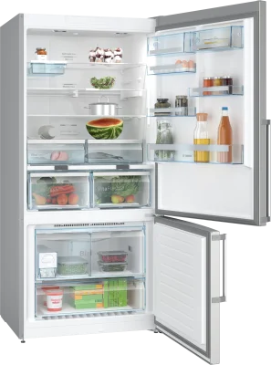 BOSCH KGN86AID2N Serie 6 Alttan Donduruculu No-Frost Buzdolabı 186 x 86 cm Inox - 2