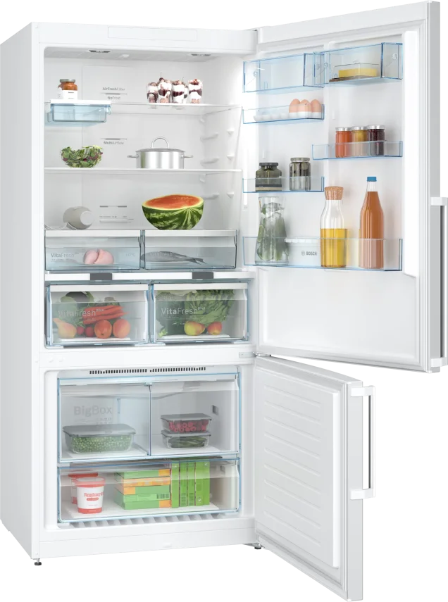 BOSCH KGN86CWE0N Serie 6 Alttan Donduruculu No-Frost Buzdolabı 186 x 86 cm Beyaz - 2