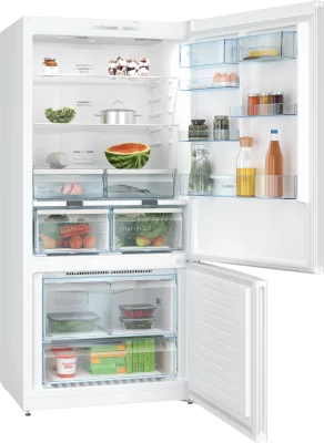 BOSCH KGN86VWE0N Serie 6 Alttan Donduruculu No-Frost Buzdolabı 186 x 86 cm Beyaz - 2
