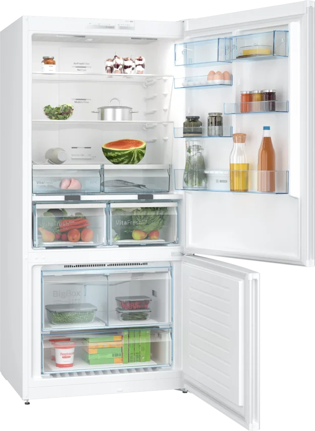 BOSCH KGN86VWE0N Serie 6 Alttan Donduruculu No-Frost Buzdolabı 186 x 86 cm Beyaz - 2