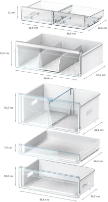 BOSCH KGP76AIC0N Serie 8 Alttan Donduruculu No-Frost Buzdolabı 186 x 75 cm Inox - 9