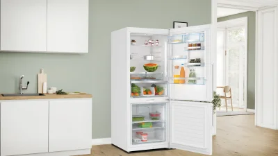 BOSCH KGP76AWC0N Serie 8 Alttan Donduruculu No-Frost Buzdolabı 186 x 75 cm Beyaz - 3