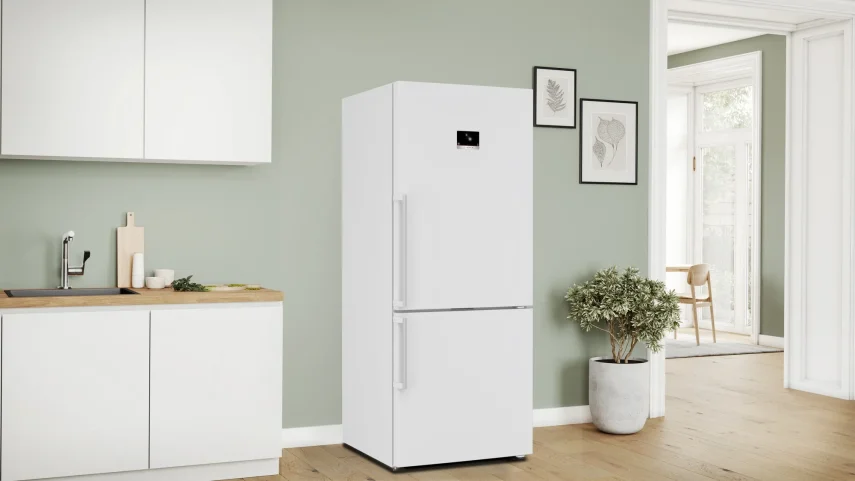BOSCH KGP76AWC0N Serie 8 Alttan Donduruculu No-Frost Buzdolabı 186 x 75 cm Beyaz - 2