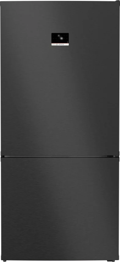 BOSCH KGP86AXB0N Serie 8 Alttan Donduruculu No-Frost Buzdolabı 186 x 86 cm Siyah Inox - 1