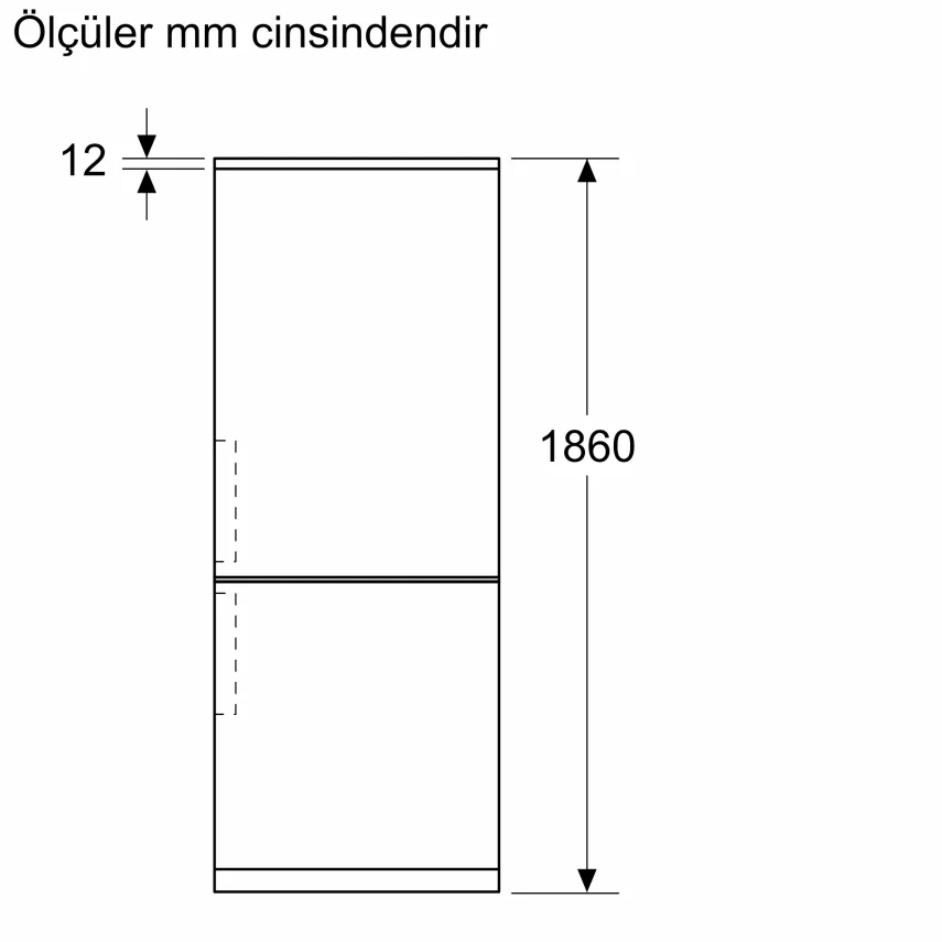 BOSCH KGP86AXB0N Serie 8 Alttan Donduruculu No-Frost Buzdolabı 186 x 86 cm Siyah Inox - 7