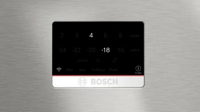 BOSCH KGP86FIC0N Serie 8 Alttan Donduruculu No-Frost Buzdolabı 186 x 86 cm Inox - 3