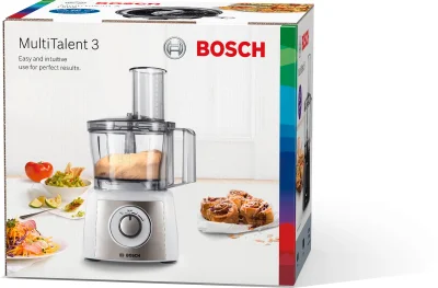 BOSCH MCM3501M Mutfak Robotu MultiTalent 3 800 W Siyah - 10