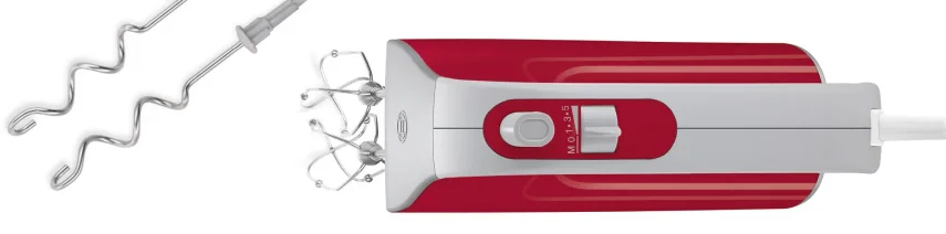 BOSCH MFQ40303 El Mikseri Styline Colour 500 W Kırmızı, Gümüş - 3