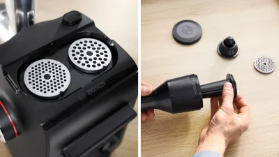 BOSCH MFWS440B Serie 4 Gıda Kıyma Makinesi MultiPower 1900 W Siyah - 8