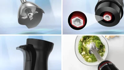 BOSCH MSM4B624 Serie 4 El Blenderı ErgoMaster 1000 W Siyah - 2