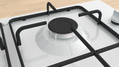 BOSCH PBP0C2K80O Serie 2 Set Üstü Gazlı Ocak 60 cm Beyaz - 4