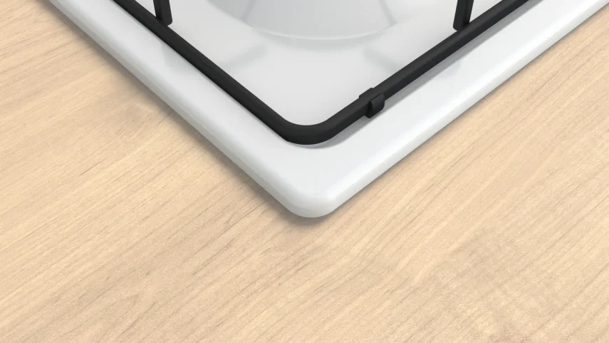 BOSCH PBP6C2K80O Serie 2 Gazlı Ocak 60 cm Emaye, Beyaz - 3