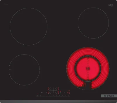 BOSCH PKF631FP2E Serie 6 Elektrikli Ocak 60 cm Çerçevesiz Yüzey - 1