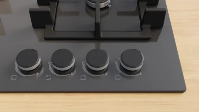 BOSCH PNN6B9P40O Serie 4 Gazlı Ankastre Ocak 60 cm Antrasit Gri - 2