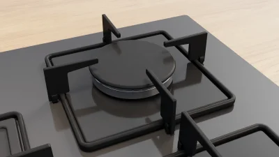 BOSCH PNQ7B9P30O Serie 4 Gazlı Ankastre Ocak 75 cm Antrasit Gri - 5