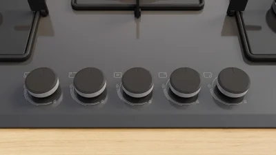 BOSCH PNQ7B9P30O Serie 4 Gazlı Ankastre Ocak 75 cm Antrasit Gri - 2