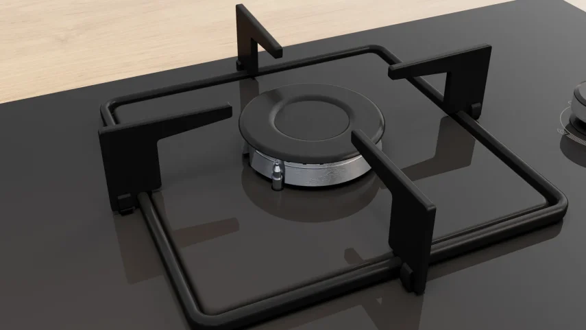 BOSCH POH7C6P30O Serie 4 Gazlı Ankastre Ocak 67 cm Siyah - 5