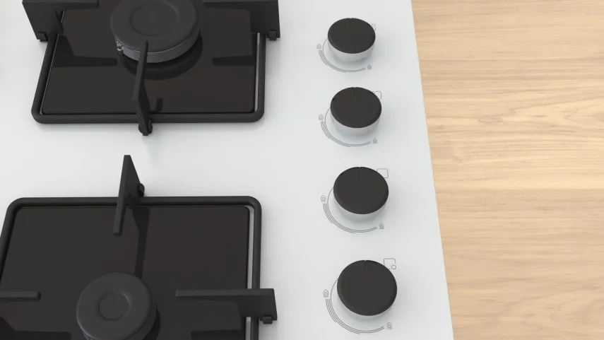 BOSCH POP0C2P30O Serie 4 Set Üstü Gazlı Ocak 60 cm Beyaz - 2