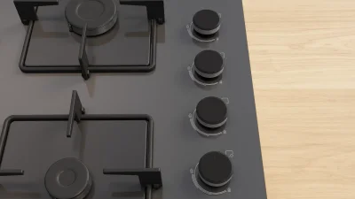 BOSCH POP6C9P30O Serie 4 Gazlı Ankastre Ocak 60 cm Antrasit Gri - 2