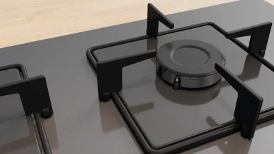 BOSCH POP6C9P30O Serie 4 Gazlı Ankastre Ocak 60 cm Antrasit Gri - 5