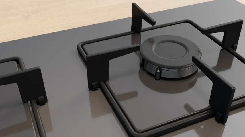 BOSCH POP6C9P30O Serie 4 Gazlı Ankastre Ocak 60 cm Antrasit Gri - 5