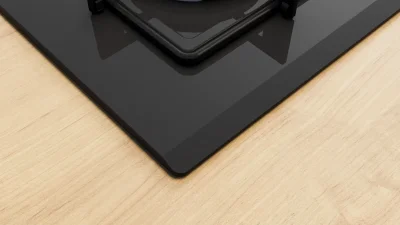 BOSCH POP7C6P30O Serie 4 Gazlı Ankastre Ocak 67 cm Siyah - 3