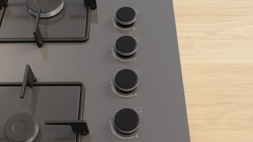 BOSCH POP7C9P30O Serie 4 Gazlı Ankastre Ocak 67 cm Antrasit Gri - 2