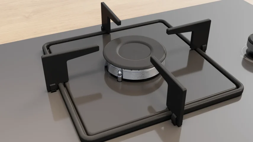 BOSCH POP7C9P30O Serie 4 Gazlı Ankastre Ocak 67 cm Antrasit Gri - 5