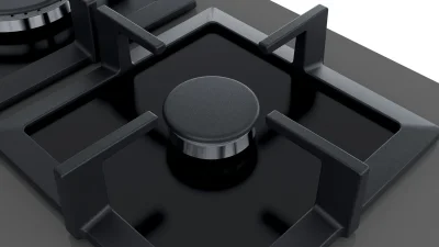 BOSCH PPP6A9B20 Serie 6 Gazlı Ankastre Ocak 60 cm Antrasit Gri - 4