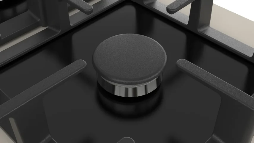 BOSCH PPP6B1B90R Serie 6 Gazlı Ankastre Ocak 60 cm NeoKlasik, İnci Beyazı - 4