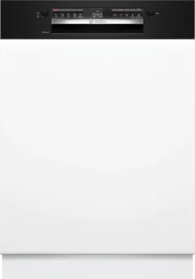 BOSCH SMI4IKB50T Serie 4 Yarı Ankastre Bulaşık Makinesi Siyah - 1