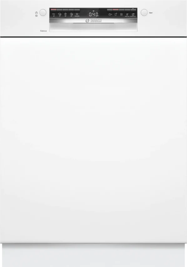 BOSCH SMI4IKW50T Serie 4 Yarı Ankastre Bulaşık Makinesi Beyaz - 1
