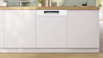 BOSCH SMI4IKW50T Serie 4 Yarı Ankastre Bulaşık Makinesi Beyaz - 2