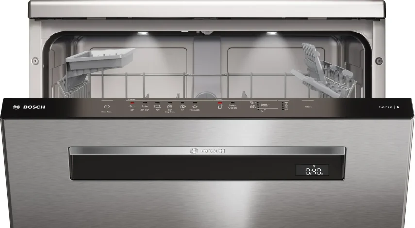 BOSCH SMP6EKI60T Serie 6 Solo Bulaşık Makinesi Inox - 3