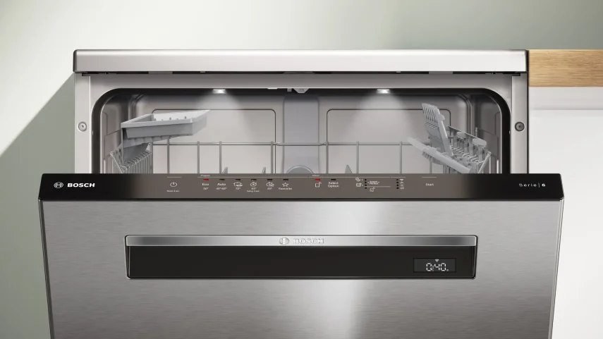 BOSCH SMP6EKI60T Serie 6 Solo Bulaşık Makinesi Inox - 2