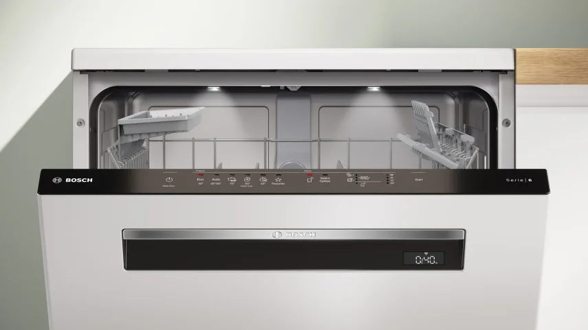 BOSCH SMP6EKW60T Serie 6 Solo Bulaşık Makinesi Beyaz - 3