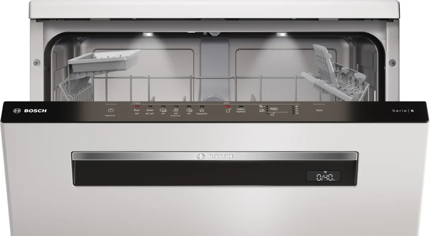 BOSCH SMP6EKW60T Serie 6 Solo Bulaşık Makinesi Beyaz - 4