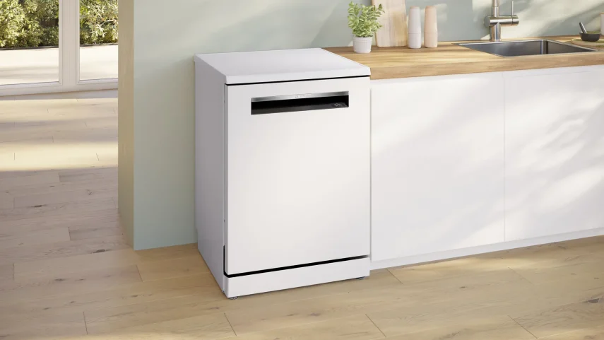 BOSCH SMP6EKW60T Serie 6 Solo Bulaşık Makinesi Beyaz - 2