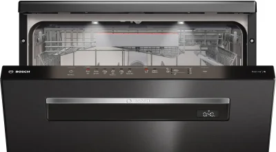 BOSCH SMP6ENC60T Serie 6 Solo Bulaşık Makinesi Siyah Inox - 3