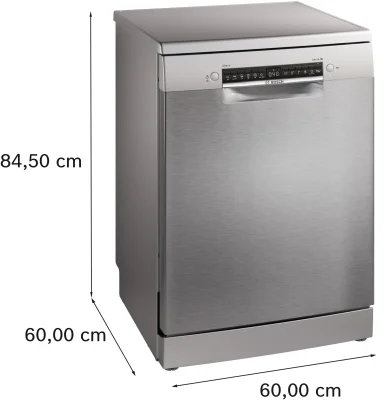 BOSCH SMS4EKI62T Serie 6 Solo Bulaşık Makinesi Inox - 4